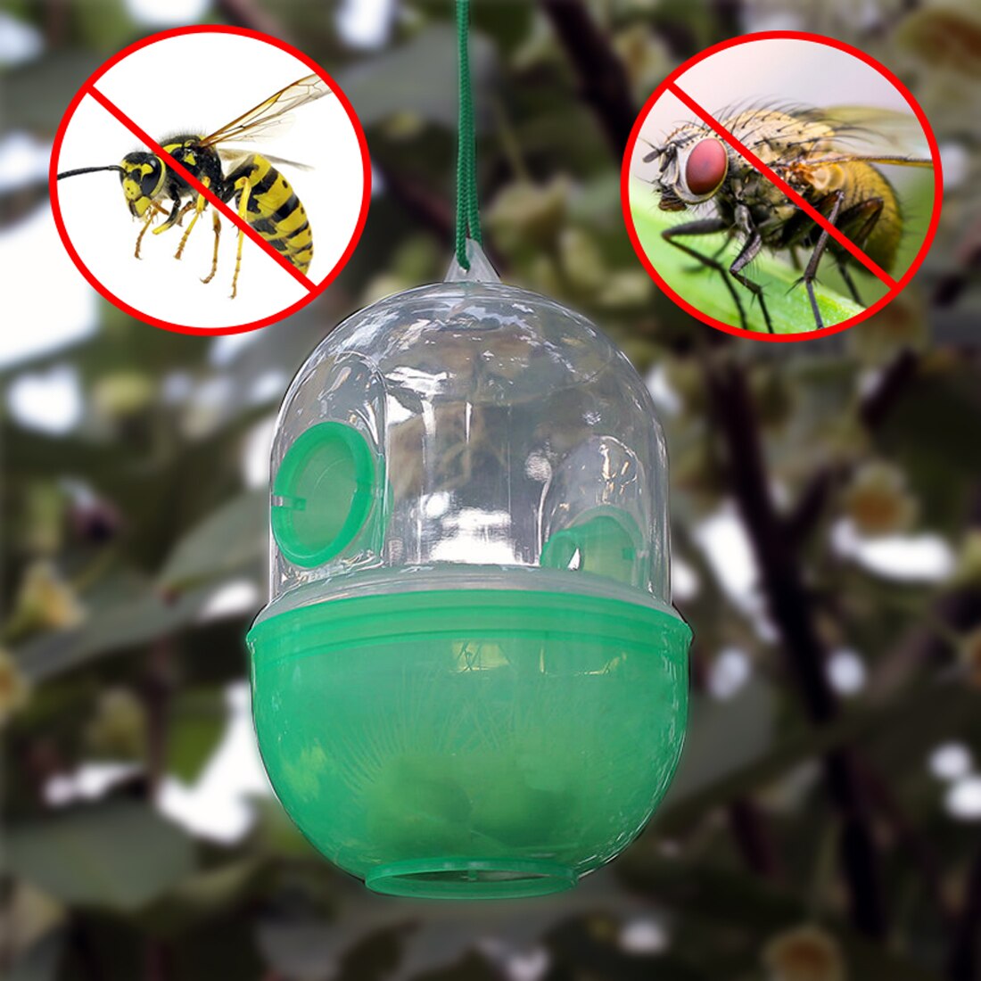 4 PCS Mosquito Wasp Trap Kills    ƽ..